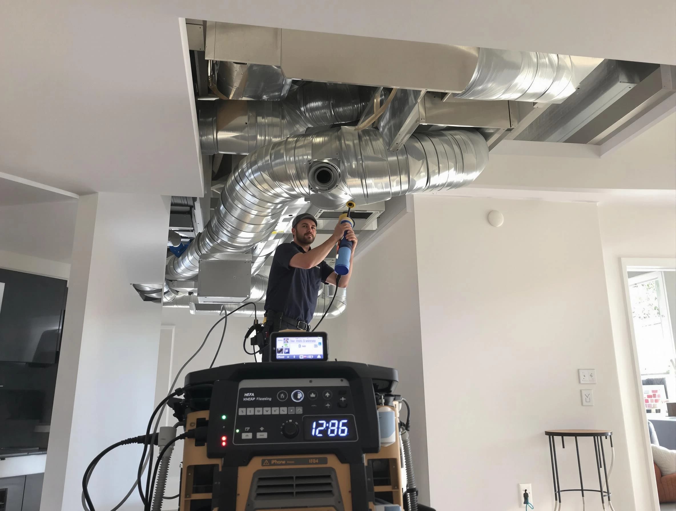 Advanced pure air duct cleaning by Edgewater Air Duct Cleaning in Edgewater