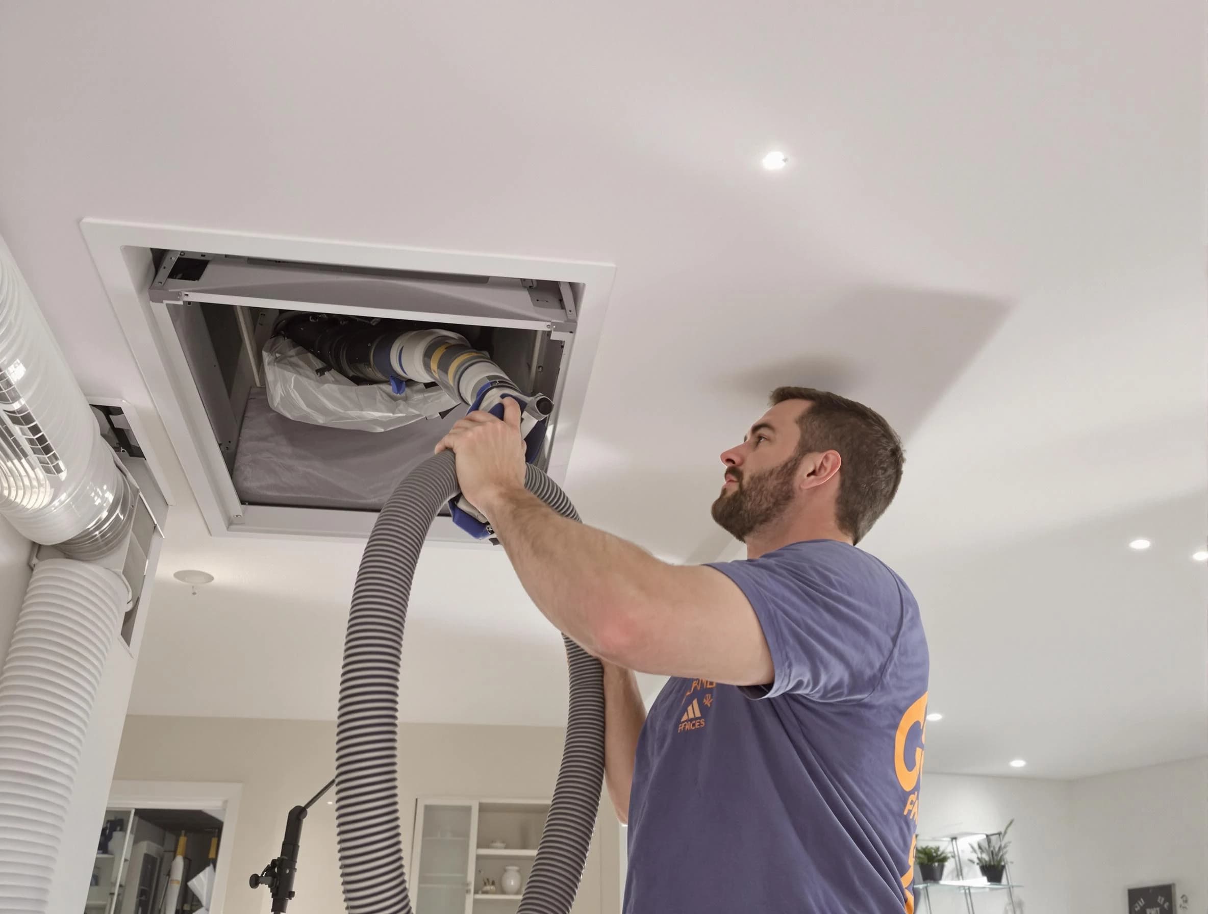 Precision indoor duct cleaning by Edgewater Air Duct Cleaning in Edgewater