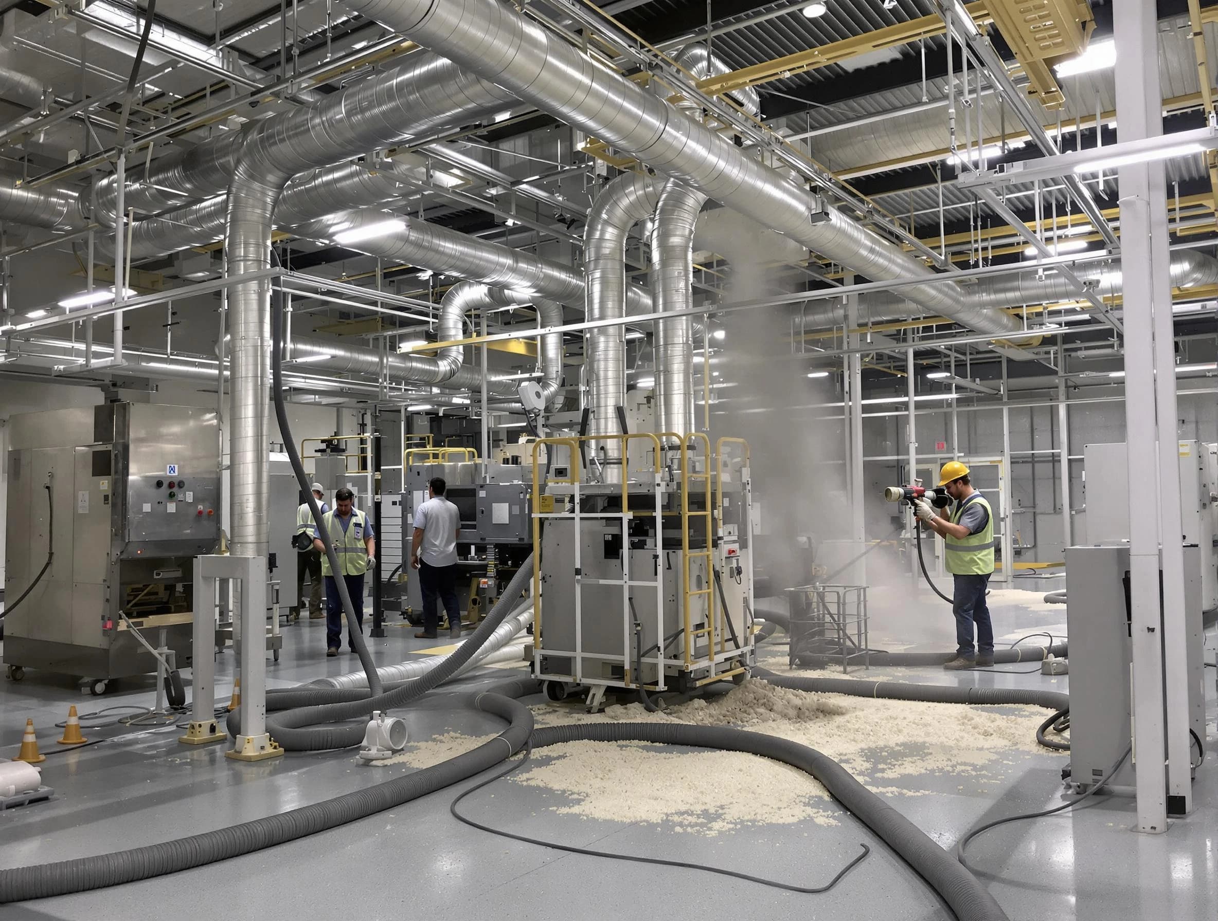 Heavy-duty industrial duct cleaning by Edgewater Air Duct Cleaning in Edgewater