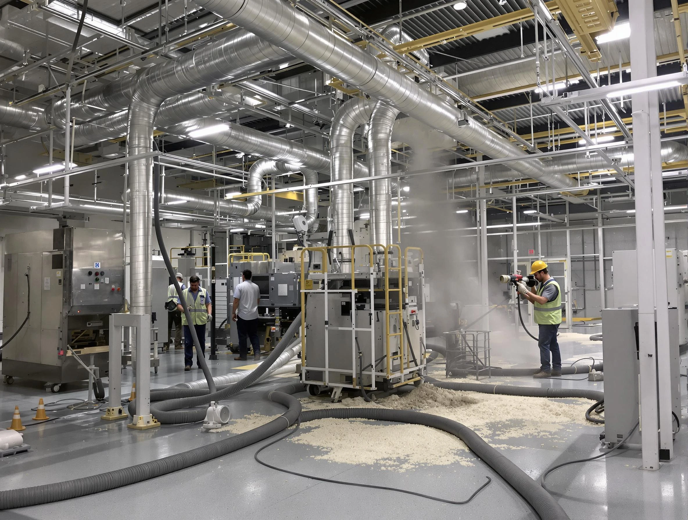 Heavy-duty industrial duct cleaning by Edgewater Air Duct Cleaning in Edgewater